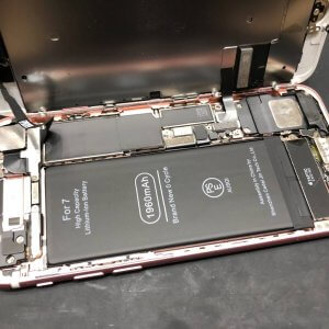 iPhone7 バッテリー交換