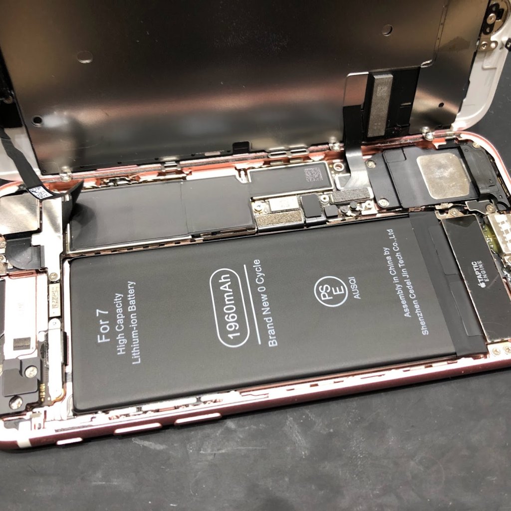 iPhone7 バッテリー交換