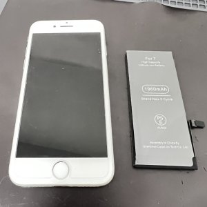 iPhone7 バッテリー交換