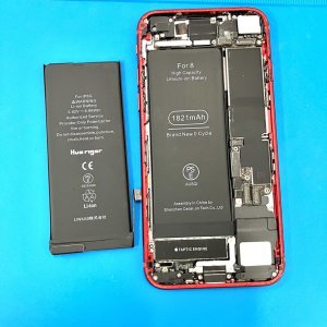 iPhone8 バッテリー交換