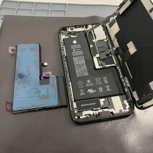 iPhoneX バッテリ交換