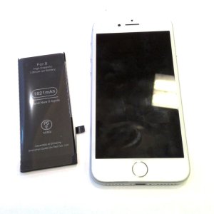 iPhone8 バッテリー交換