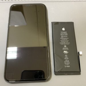 iPhoneXR バッテリー交換