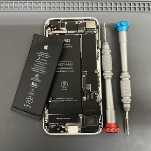 iPhoneSE2 バッテリー交換