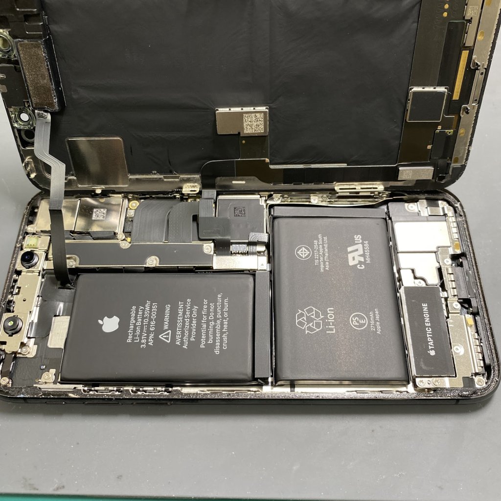 iPhoneX バッテリー交換