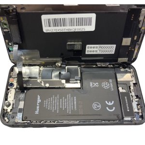 iPhoneXS 水没修理 パネル交換