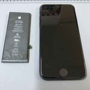 iPhone8 バッテリー交換