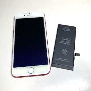 iPhone7　バッテリー交換修理