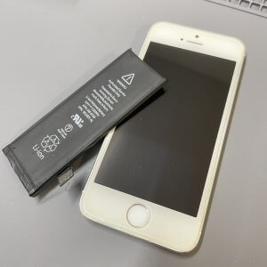 iPhone5S バッテリー 交換