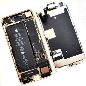 iPhone8 バッテリー交換