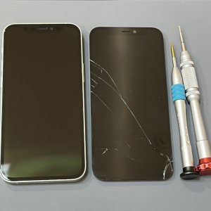iPhone12mini パネル交換