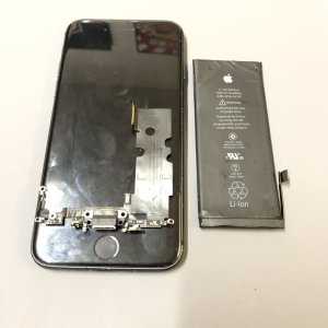iPhone8 ライトニング バッテリーセット交換