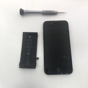 iPhone8 バッテリー交換