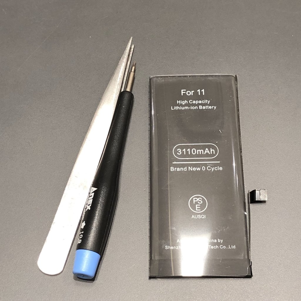 iPhone11 バッテリー交換