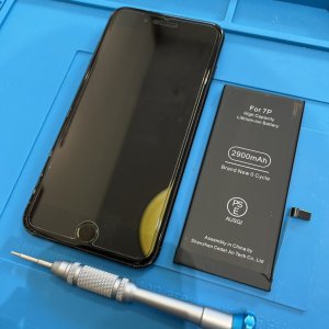 iPhone7Plus バッテリー交換