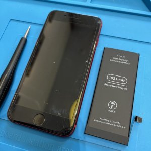 iPhone8 バッテリー交換