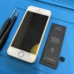 iPhoneSE バッテリー交換