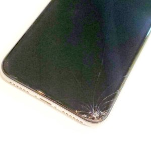 iPhoneX 落下 画面変色 液晶交換