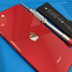 iPhoneSE2　バッテリー交換修理