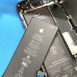 iPhone7　バッテリー交換