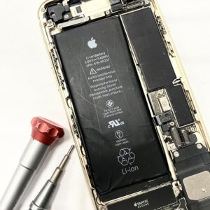iPhone7　バッテリー交換