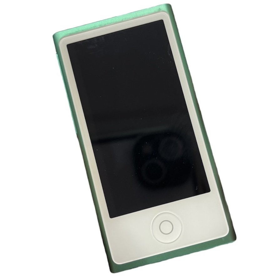 ipod nano 第７世代 ゴールド バッテリー交換済 - ポータブルプレーヤー