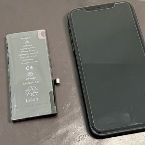 iPhone11 バッテリー交換