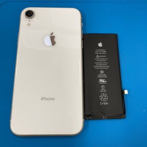 iPhoneXR バッテリー交換修理