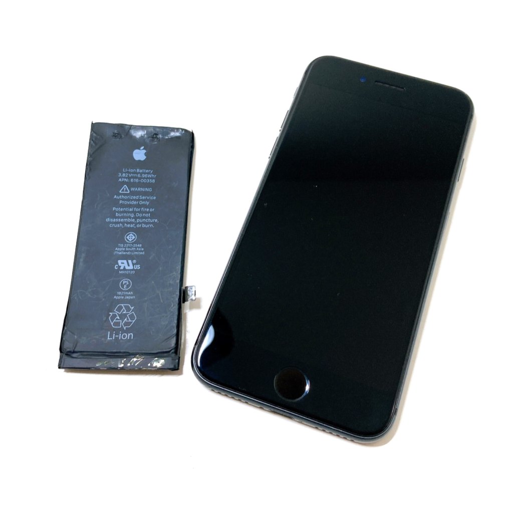 iPhone8 バッテリー交換修理