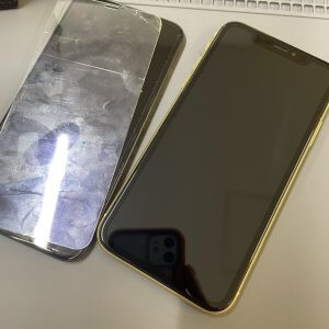 iPhoneXR 液晶 フロント ガラス パネル 交換 修理