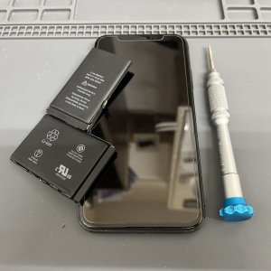 iPhoneX バッテリー交換