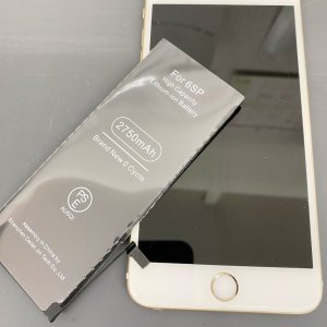 iPhone6SPlus バッテリー交換