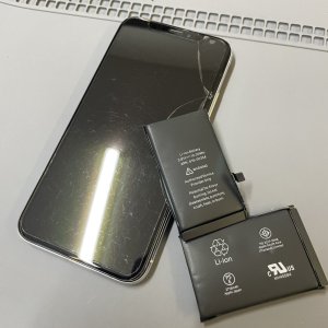 iPhoneX バッテリー交換