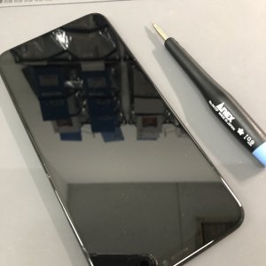 iPhoneXSmax ゴーストタッチ　液晶交換