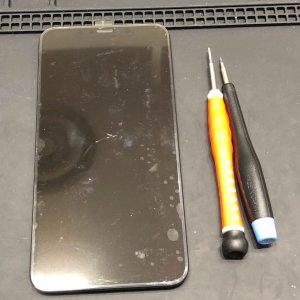iPhoneXSMax フロントパネル交換