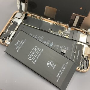 iPhone8 バッテリー交換