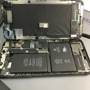 iPhoneX 充電不良　バッテリー交換