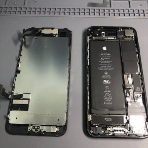 iPhone7 落下画面破損 液晶交換