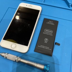 iPhone7 バッテリー交換