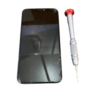 iPhoneXS フロントパネル交換 画面割れ