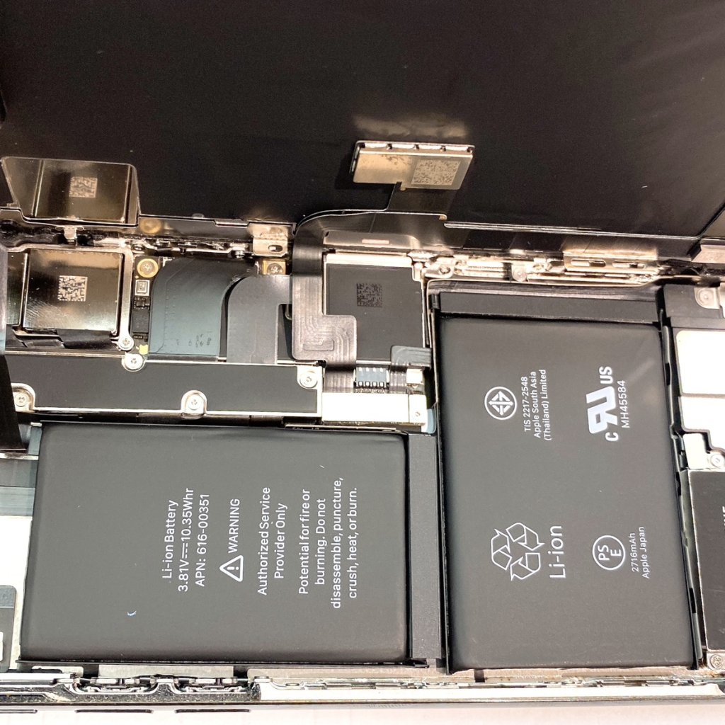 iPhoneX バッテリー交換