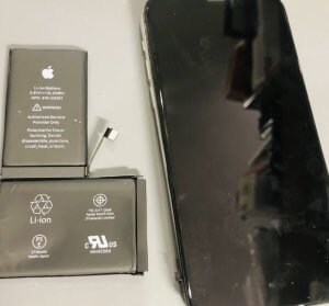 iPhoneX バッテリー交換