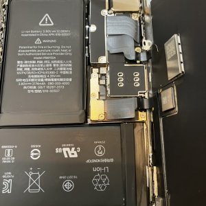 iPhoneXSmax バッテリー交換