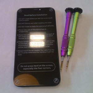 iPhoneXR フロントガラス交換