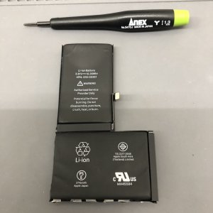 iPhoneX　バッテリー交換