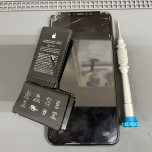 iPhoneX バッテリー交換 即日交換