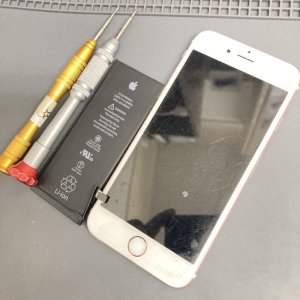 iPhone6S バッテリー交換修理 即日