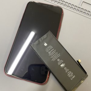 iPhoneXR バッテリー交換