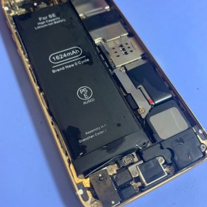 iPhoneSE(第1世代) 水没 液晶交換