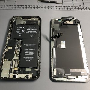 iPhoneX　パネル交換
